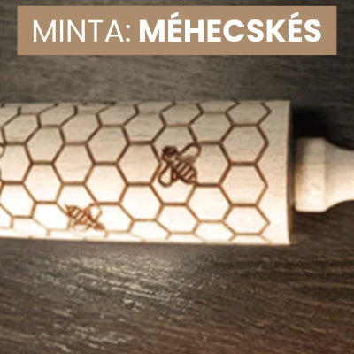 Mintás sodrófa tömör fából