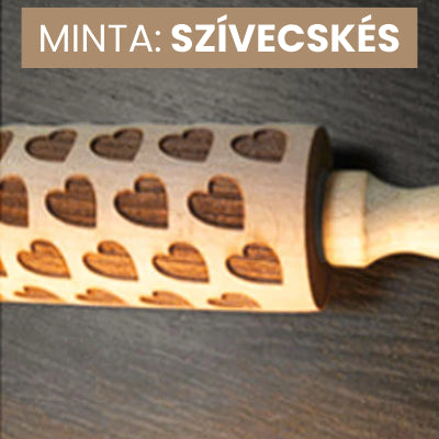 Mintás sodrófa tömör fából